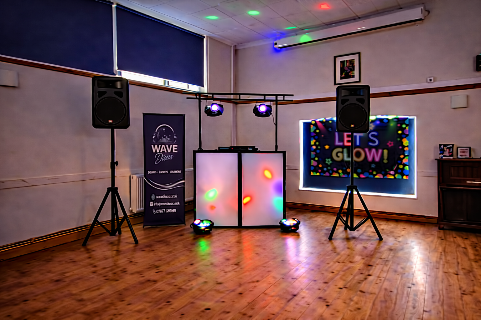 Our DJ setup across Hereford and Worcester